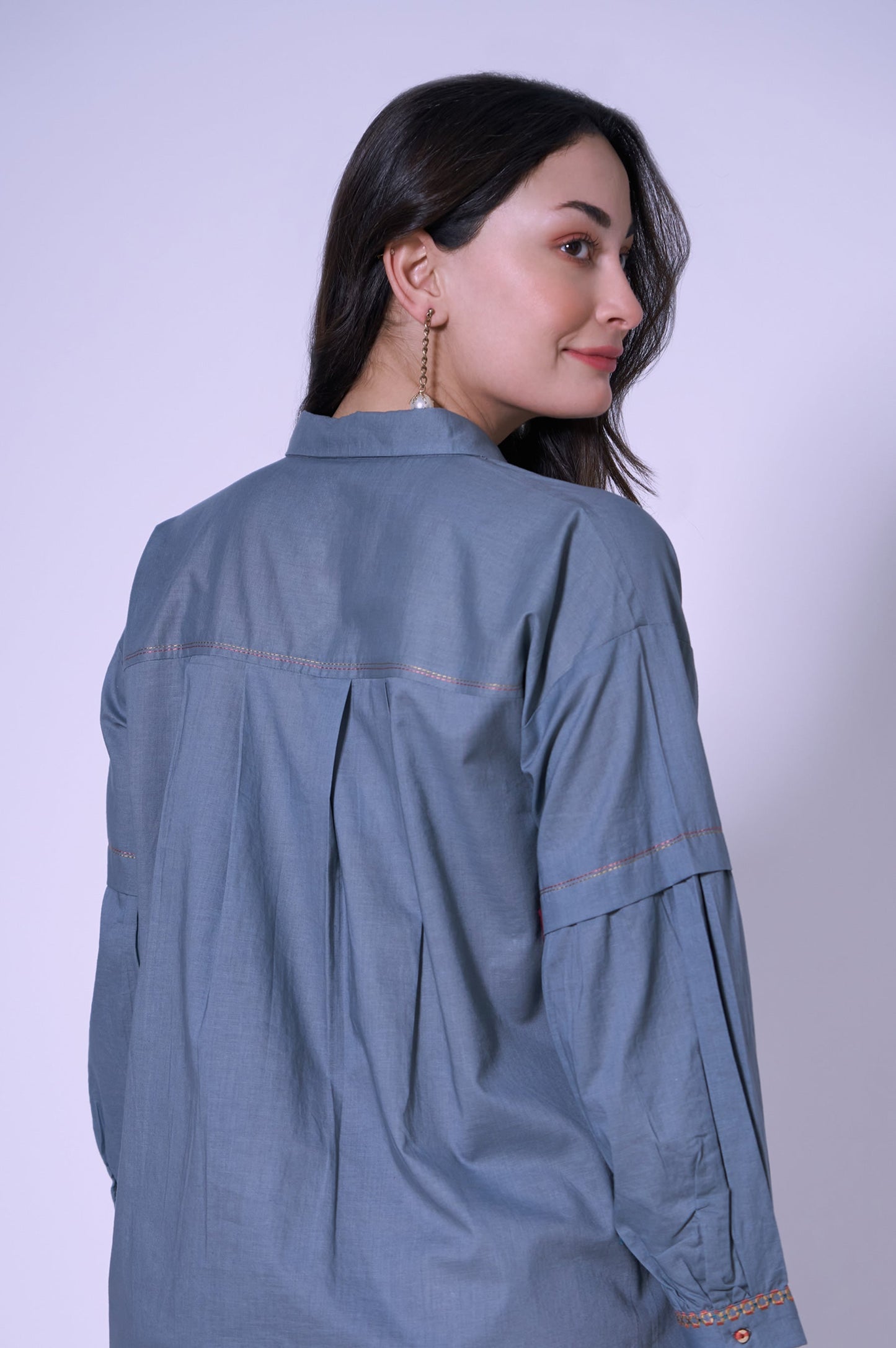 Stitched 1 Piece Cambric Top