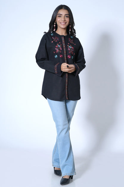 Stitched 1 Piece Cotton Slub Top