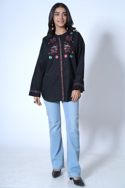 Stitched 1 Piece Cotton Slub Top