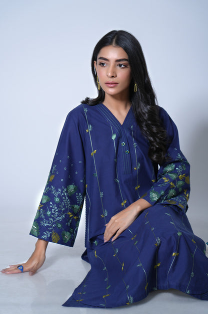 Stitched 1 Piece Cambric Shirt