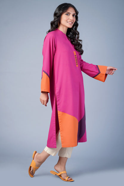 Stitched 1 piece Cambric Shirt