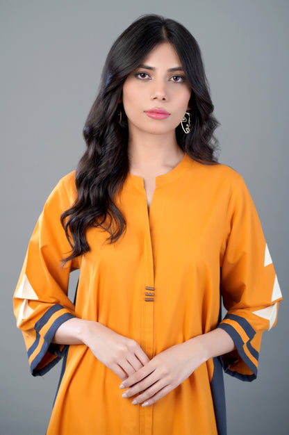 Stitched 1 Piece Cambric Shirt