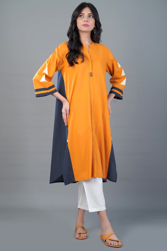 Stitched 1 Piece Cambric Shirt