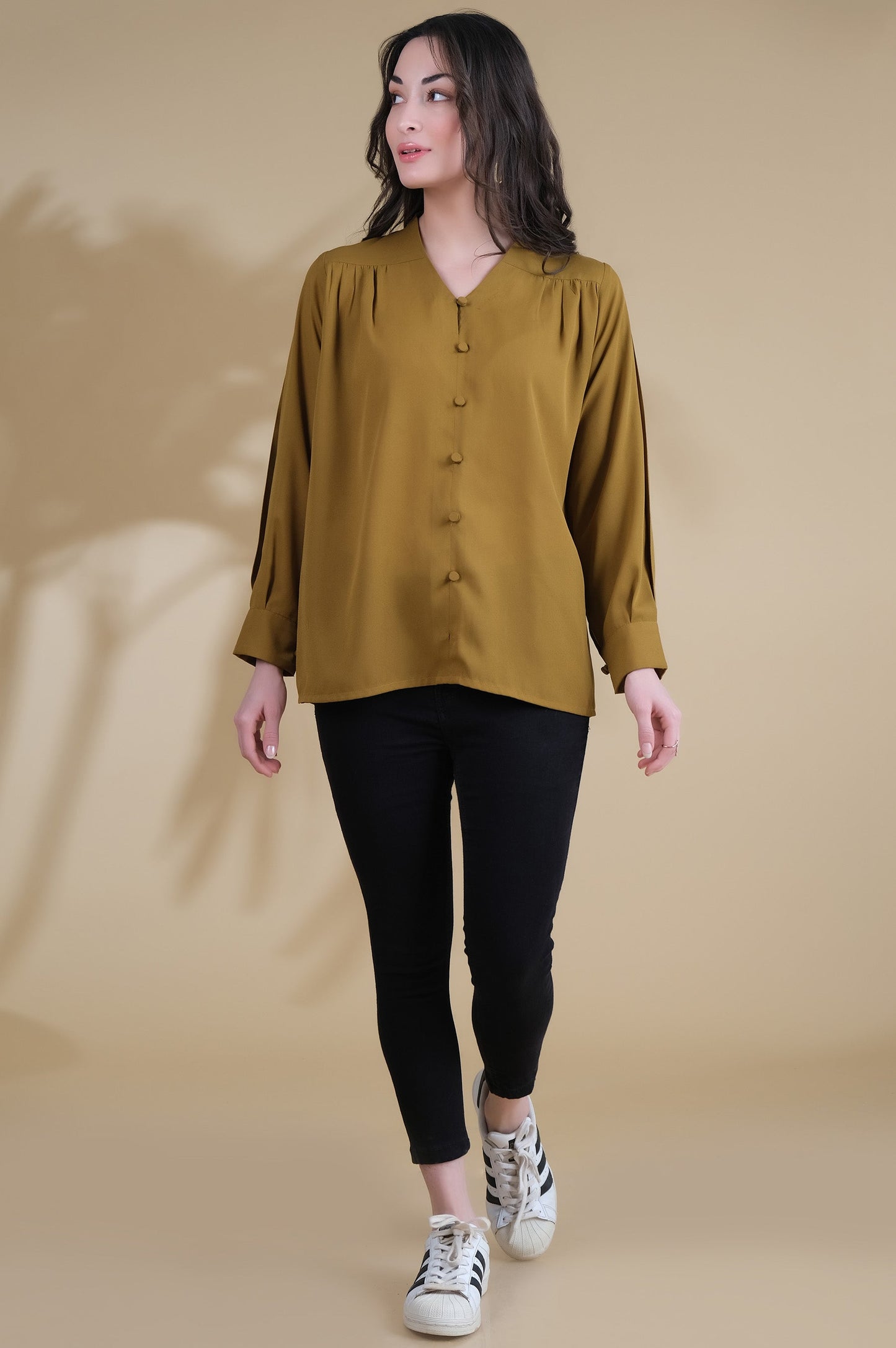 Stitched 1 Piece Crepe Top