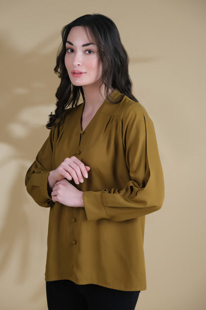 Stitched 1 Piece Crepe Top