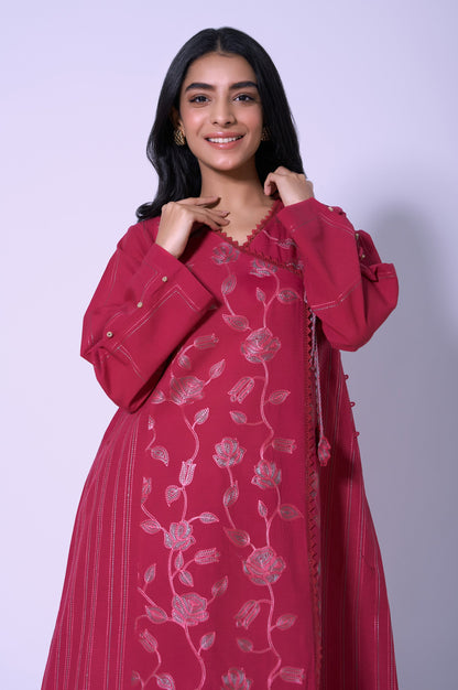 Stitched 1 Piece  Jacquard Shirt