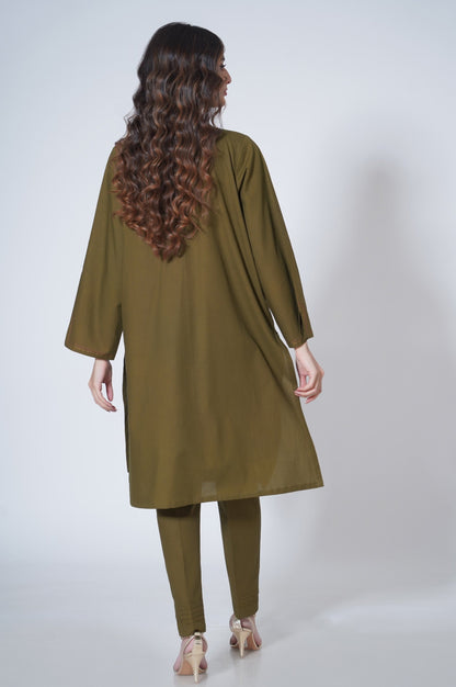 Stitched 1 Piece Cambric Shirt