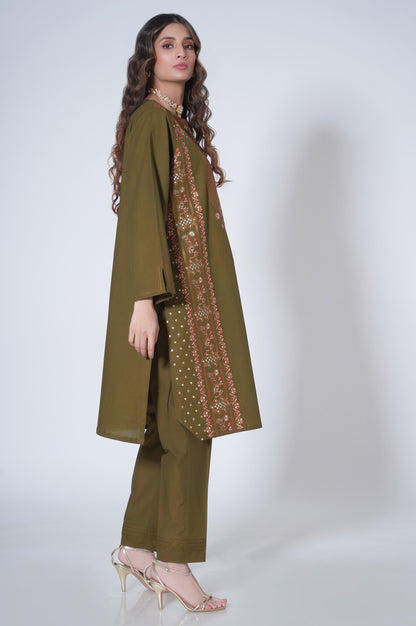 Stitched 1 Piece Cambric Shirt