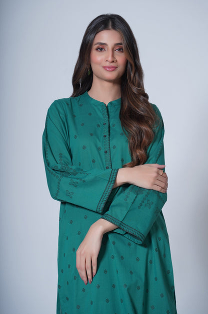 Stitched 1 Piece Jacquard Shirt