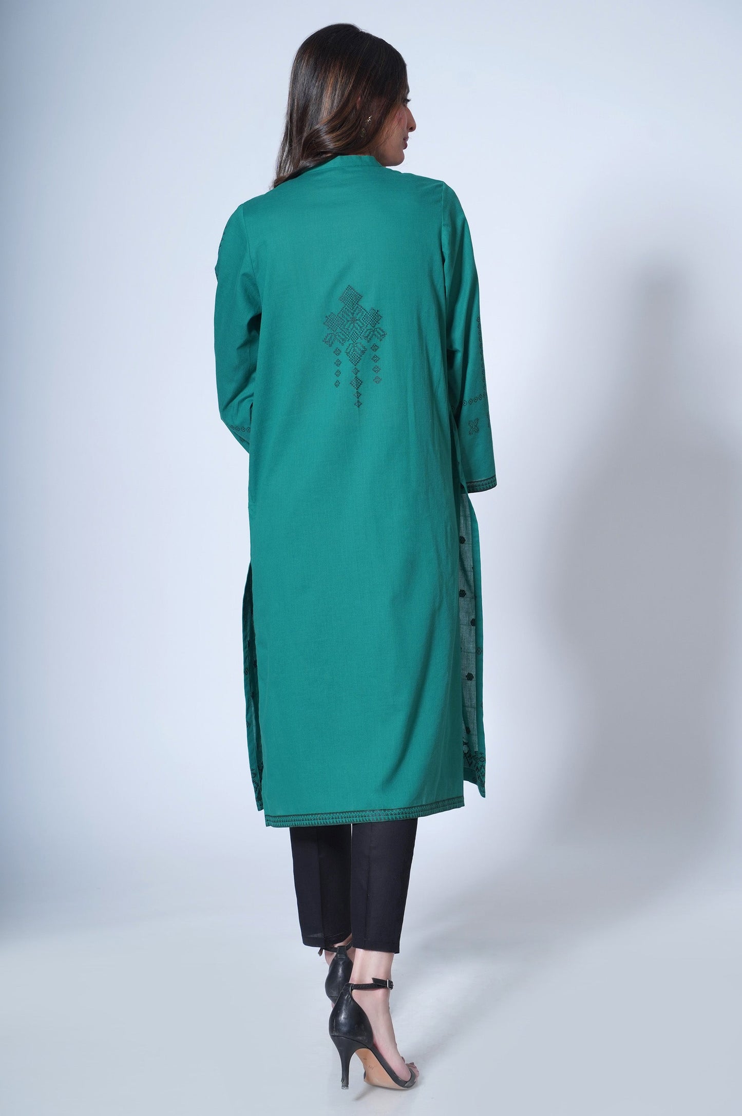 Stitched 1 Piece Jacquard Shirt