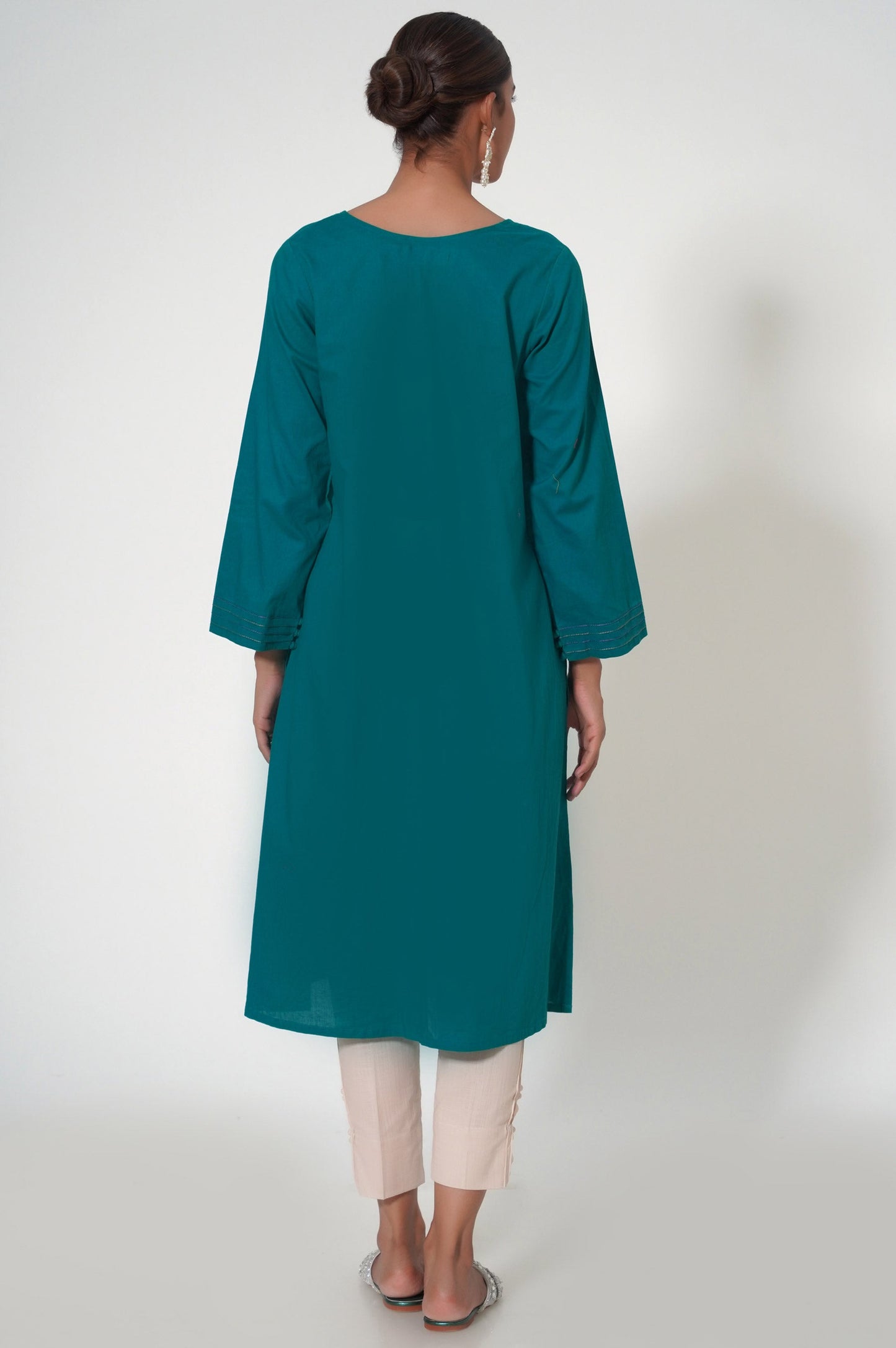 Stitched 1 Piece Cambric Shirt