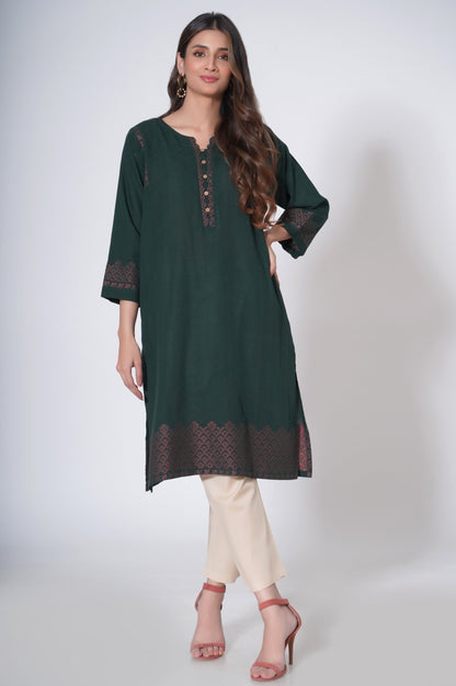 Stitched 1 piece Jacquard Outfit