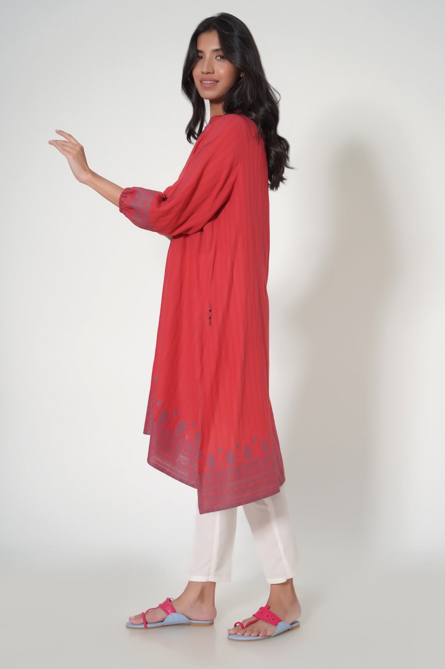 Stitched 1 Piece Jacquard Shirt