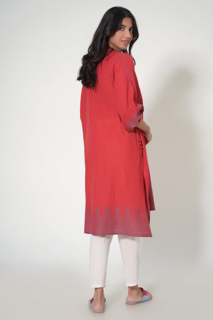 Stitched 1 Piece Jacquard Shirt