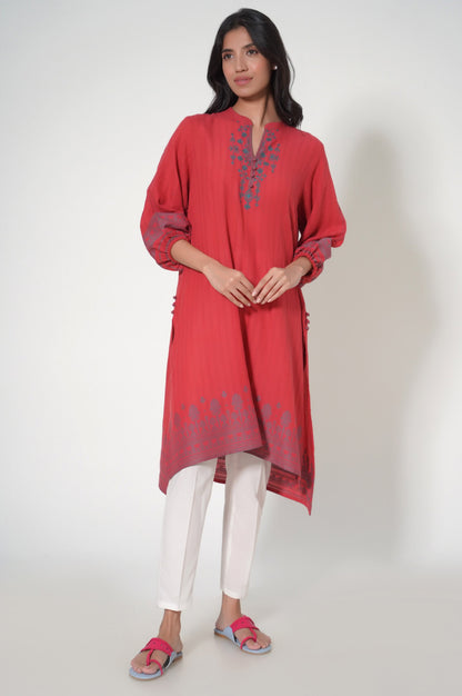 Stitched 1 Piece Jacquard Shirt