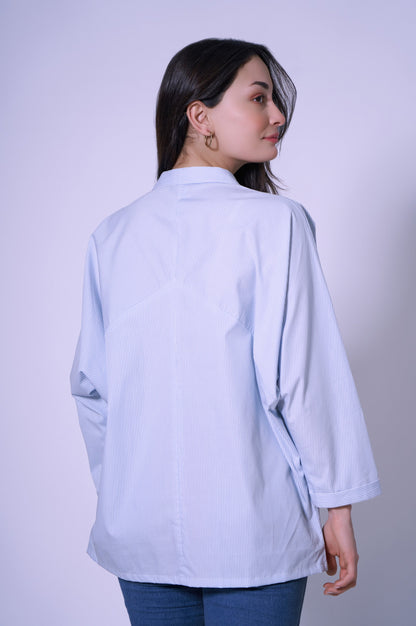 Stitched 1 Piece Yarn Dyed Top