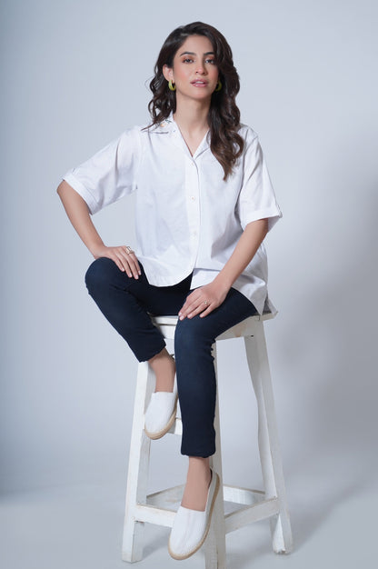 Stitched 1 piece Yarn Dyed Top