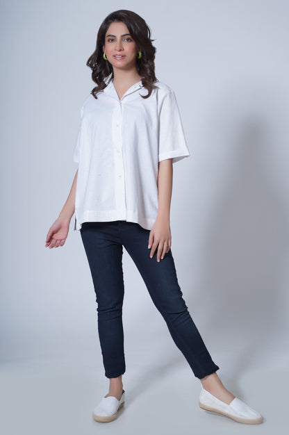 Stitched 1 piece Yarn Dyed Top