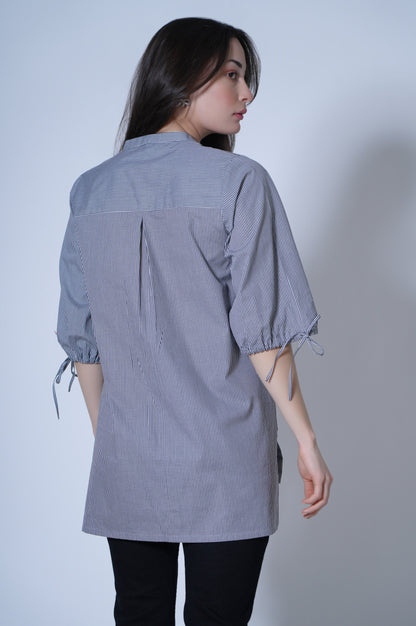 Stitched 1 Piece Yarn Dyed Top