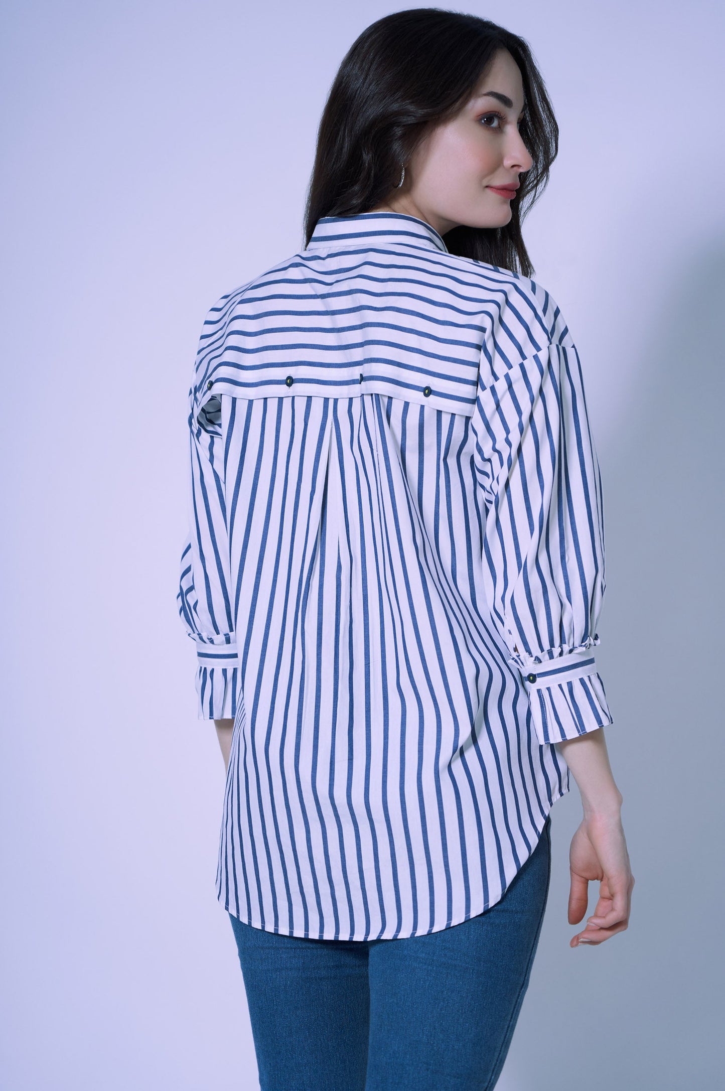 Stitched 1 Piece Yarn Dyed Top