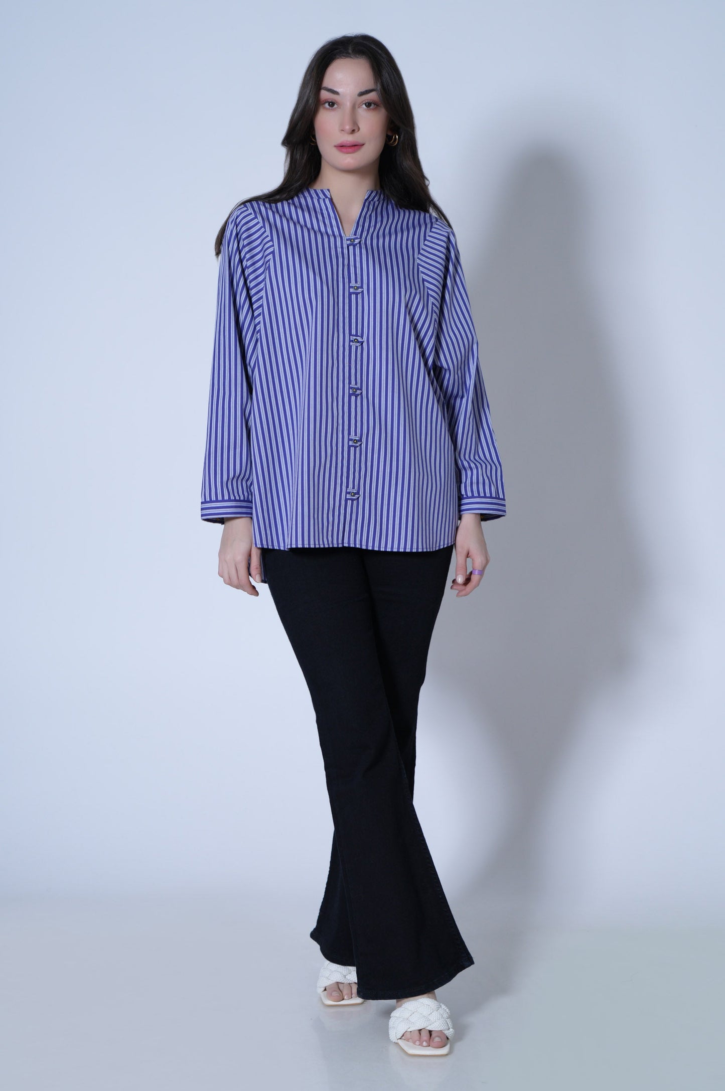 Stitched 1 Piece Cambric Top