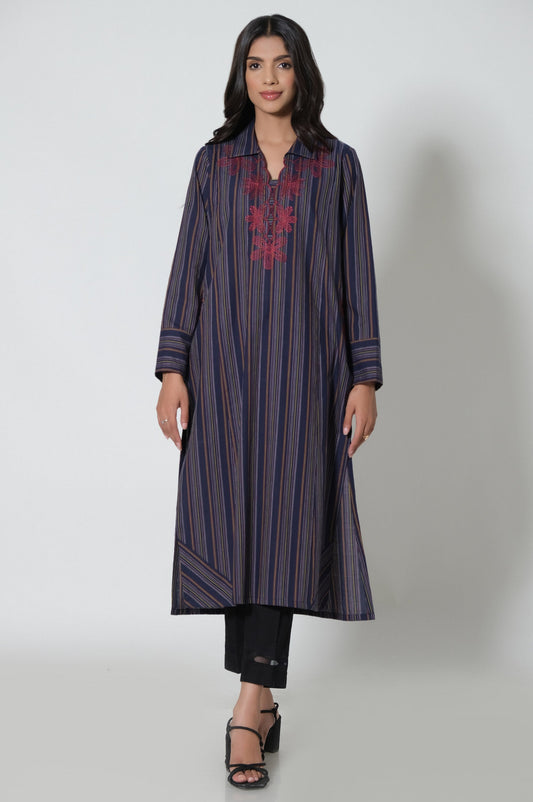 Stitched 1 Piece Yarn Dyed Shirt