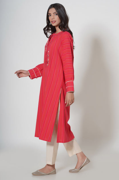 Stitched 1 Piece Yarn Dyed Shirt