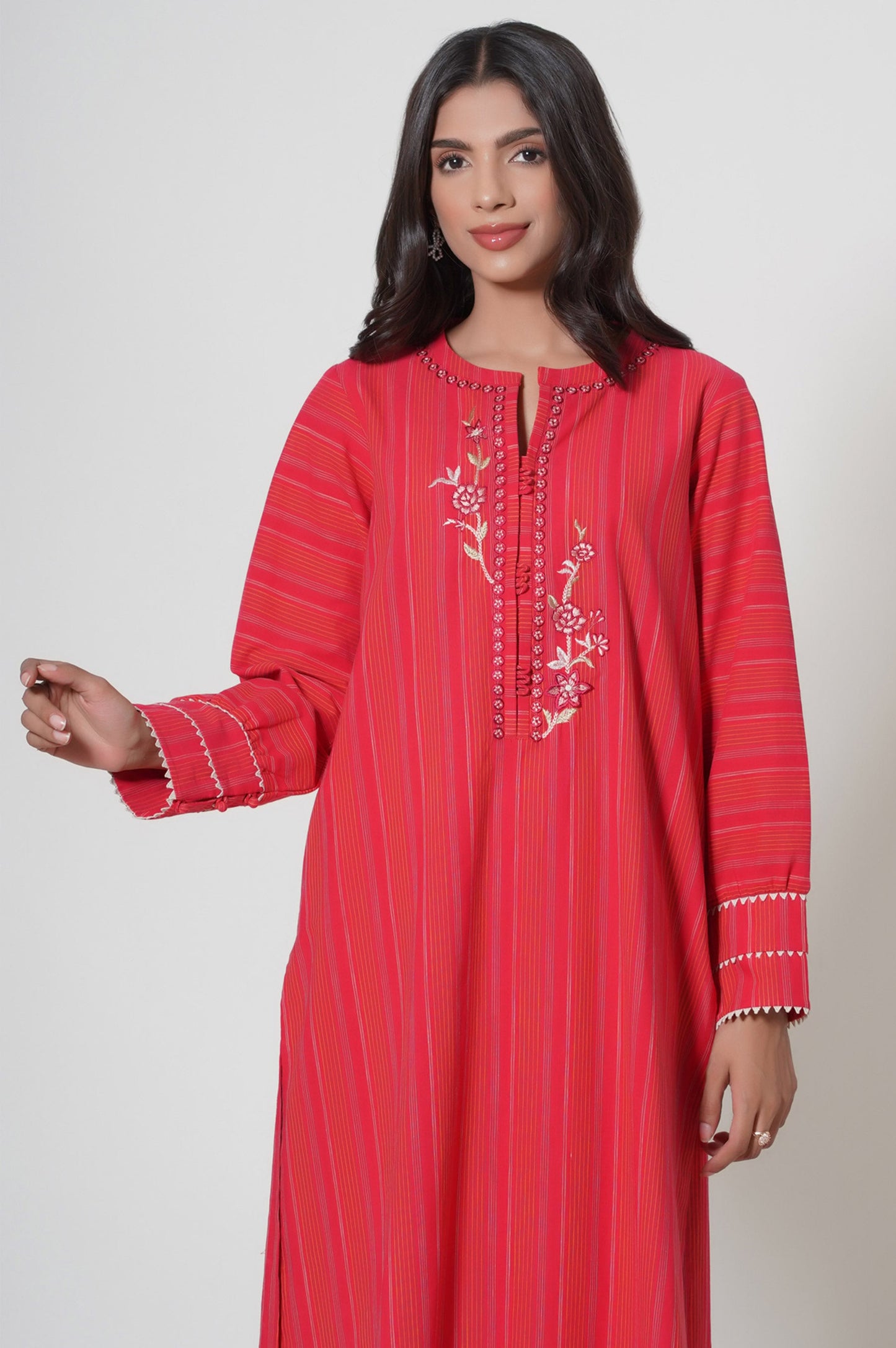 Stitched 1 Piece Yarn Dyed Shirt