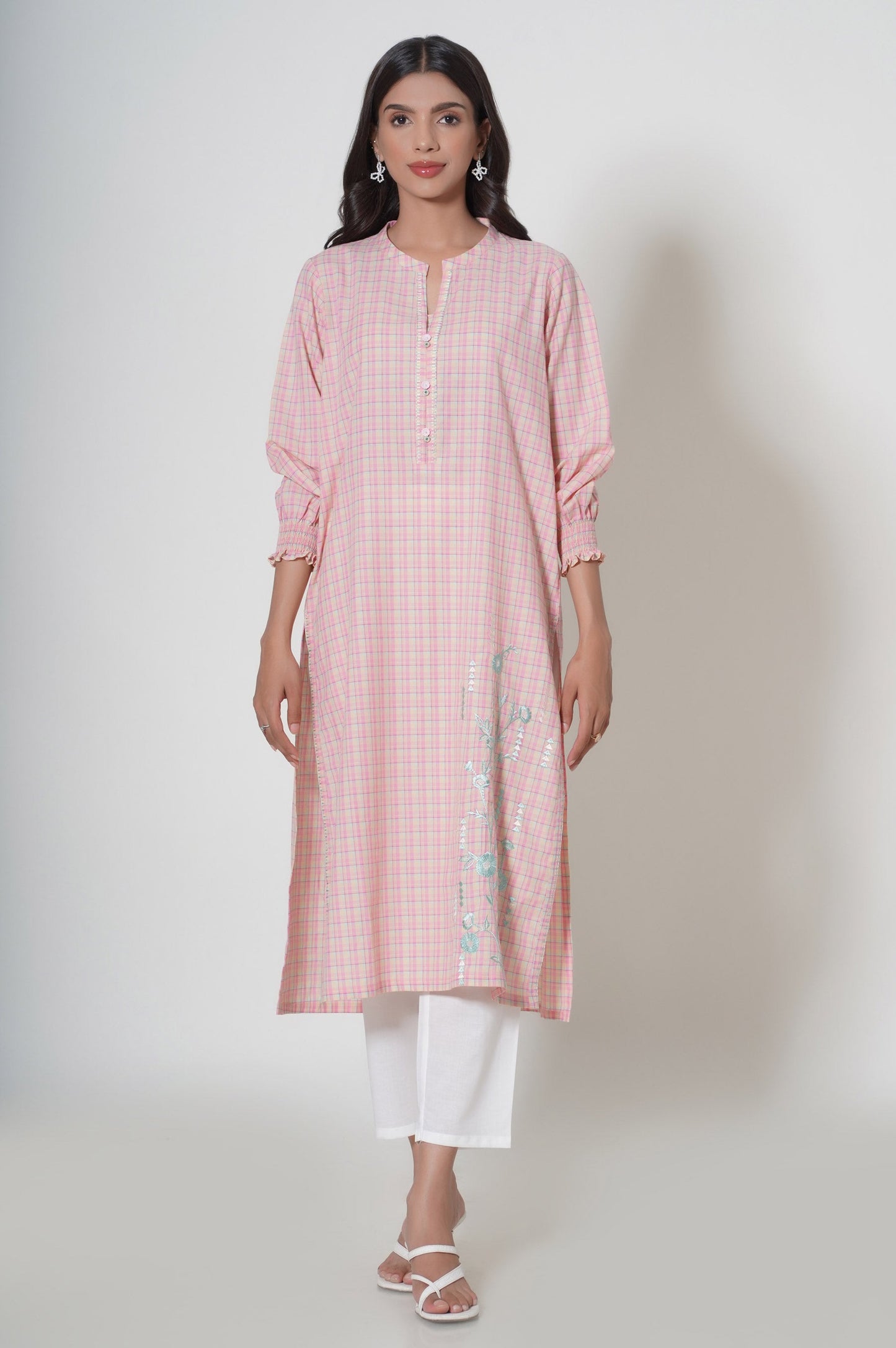 Stitched 1 Piece Yarn Dyed Shirt