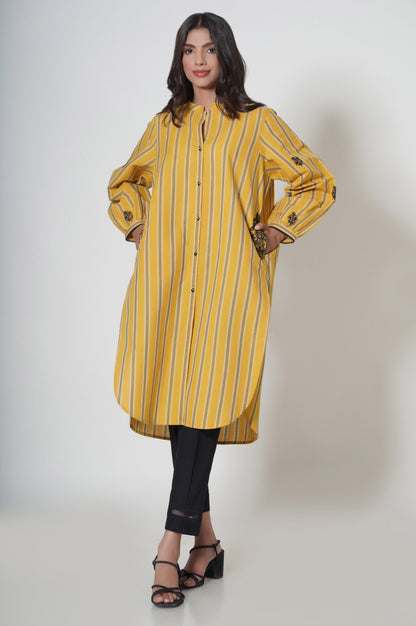 Stitched 1 Piece Yarn Dyed Shirt