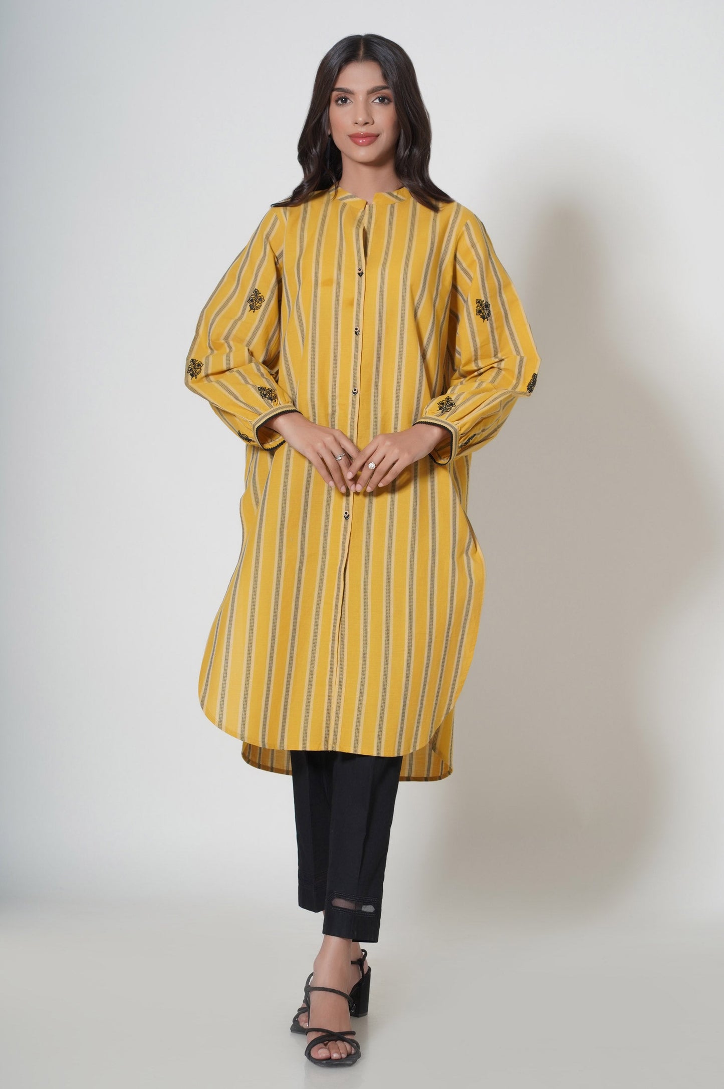 Stitched 1 Piece Yarn Dyed Shirt