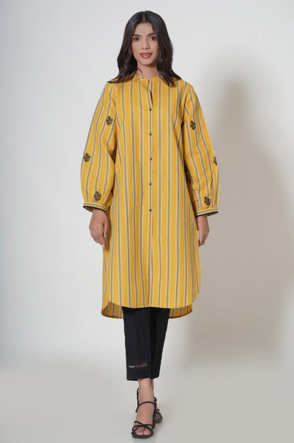 Stitched 1 Piece Yarn Dyed Shirt