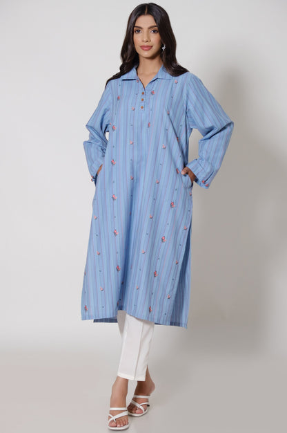 Stitched 1 Piece Yarn Dyed Shirt