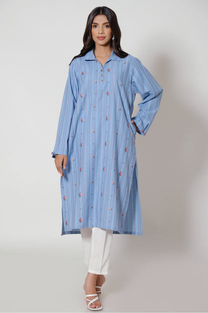 Stitched 1 Piece Yarn Dyed Shirt