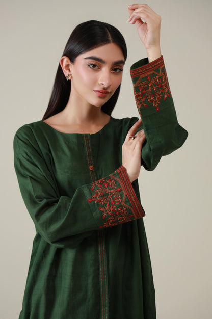 Stitched 1 Piece Embroidered Doria Shirt