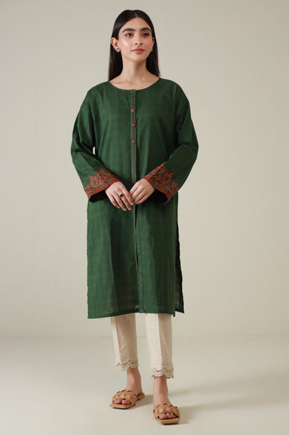 Stitched 1 Piece Embroidered Doria Shirt