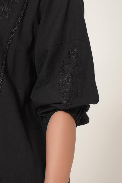 Stitched 1 Piece Dobby Embroidered Shirt