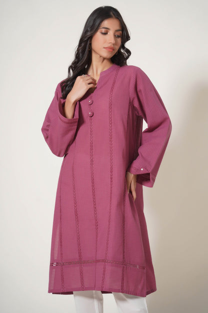 Stitched 1 Piece Stylized Textured Shirt