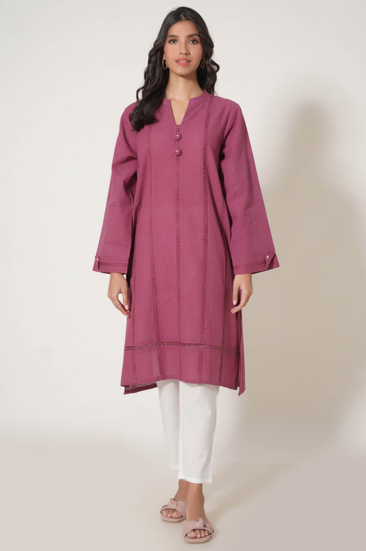 Stitched 1 Piece Stylized Textured Shirt