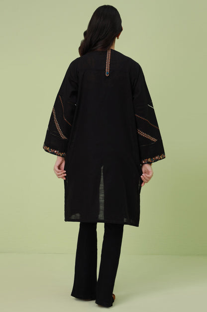 Stitched 1 Piece Embroidered Khaddar Jacket