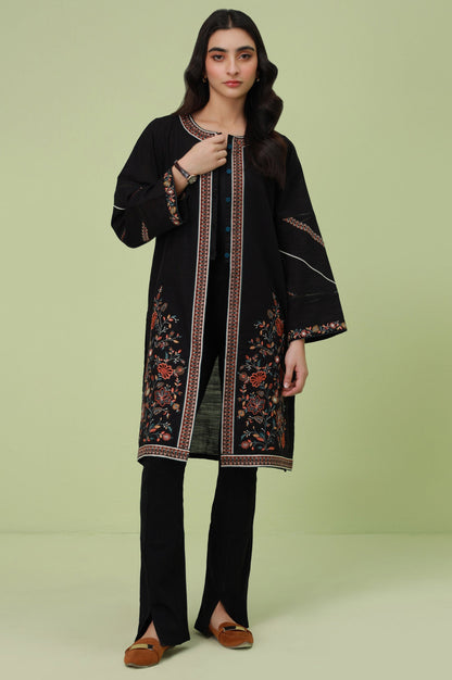 Stitched 1 Piece Embroidered Khaddar Jacket