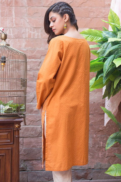 Stitched 1 Piece Self Jacquard Shirt