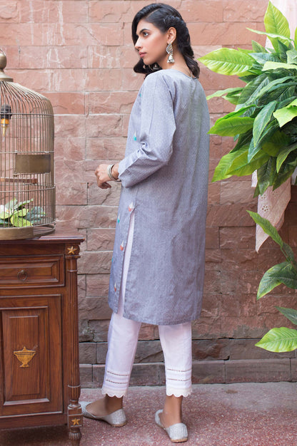 Stitched 1 Piece Chambery Shirt