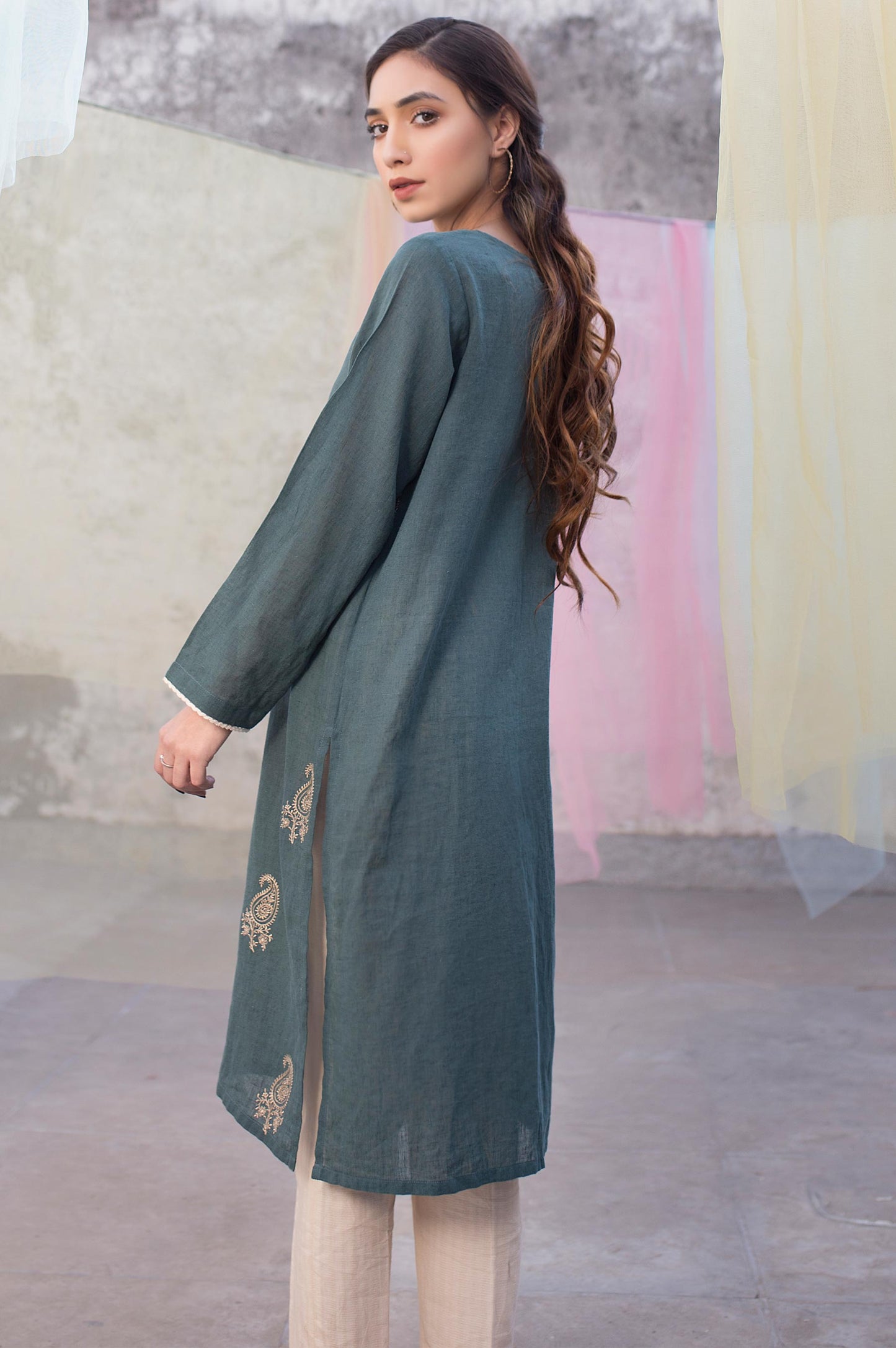 Stitched 1 Piece Yarn Dyed Shirt