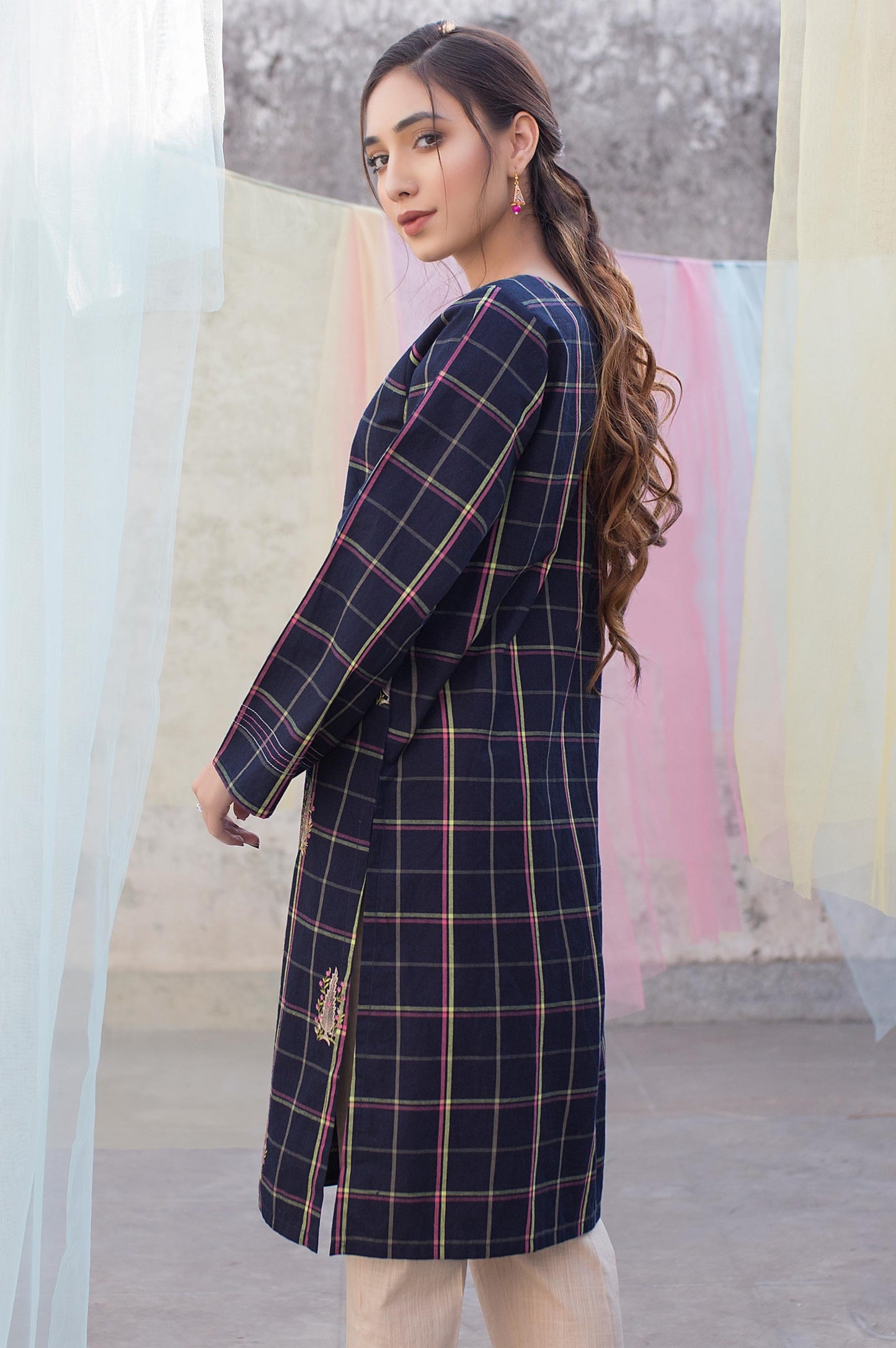 Stitched 1 Piece Yarn Dyed Shirt