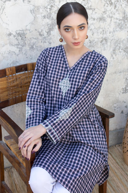 Stitched 1 Piece Yarn Dyed Shirt