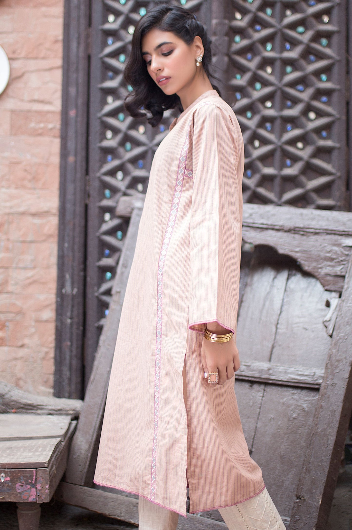 Stitched 1 Piece Embroidered Shirt