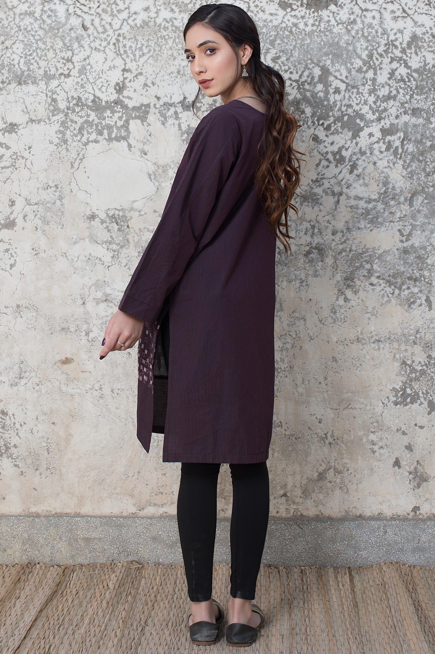 Stitched 1 Piece Yarn Dyed Shirt