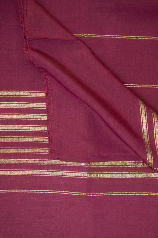 Printed Jacquard Dupatta - Rose