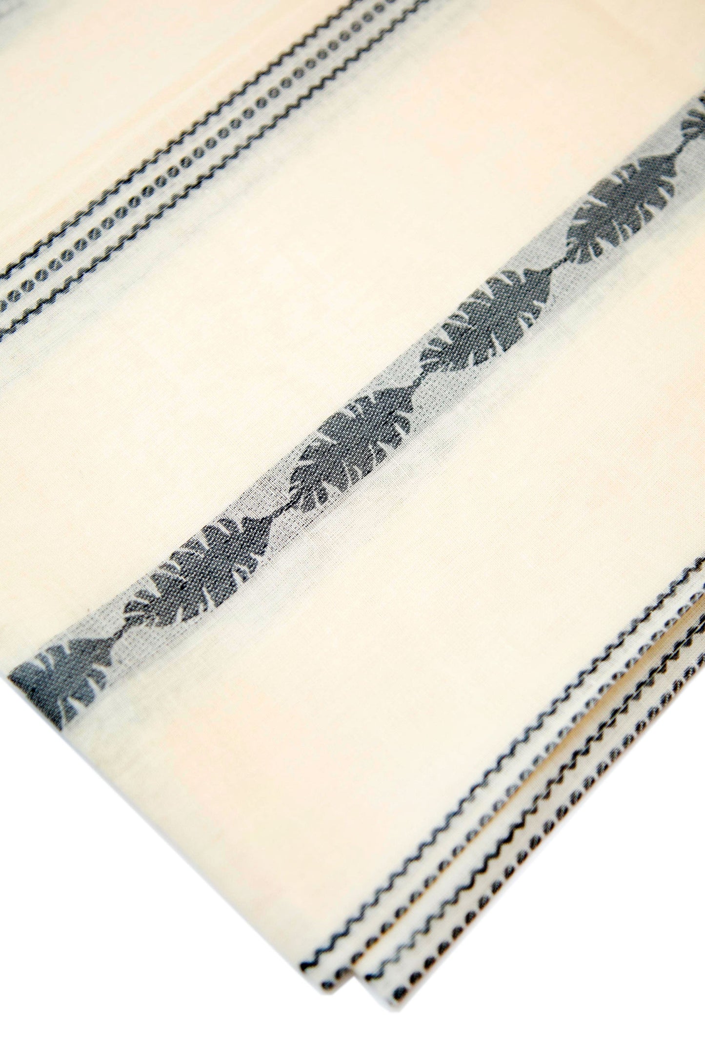 Printed Jacquard Dupatta - Off White